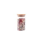 300ml Cylinder Glass Storage Containers With Lids Airtight