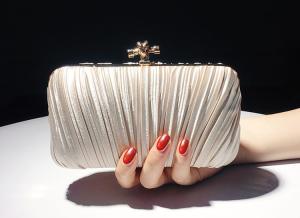 Quality New 2019 vintage cheongsam silk dress bag clutch evening bag wholesale