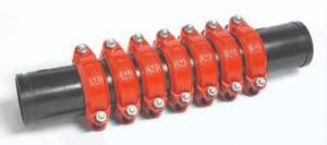 China Flexible Ductile Iron Grooved Pipe Connection Joint For Piping on sale