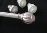 No Drilling Plastic 10cmx28mm Curtain Rod Finials