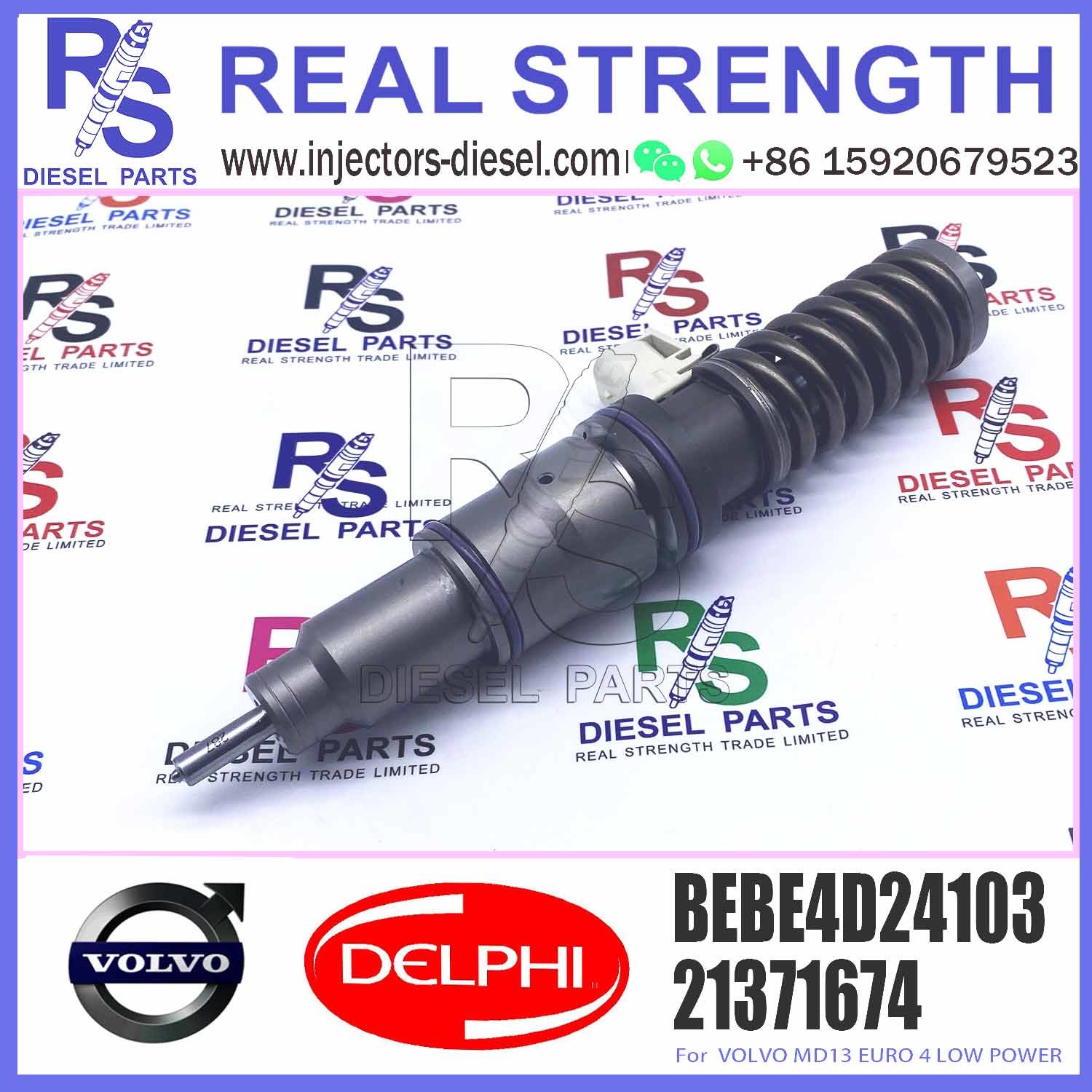 Diesel Fuel Injector 21371674 BEBE4D16003 BEBE4D08003 BEBE4D24003 BEBE4D24103 With Nozzle L194PBC