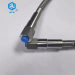 Galvanizing Stainless Steel Gas Hose Customized Pressure Range / Length