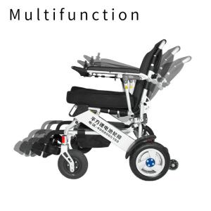 Quality ISO13485 6 Km/H Multifunction Foldable Electric Wheelchair wholesale