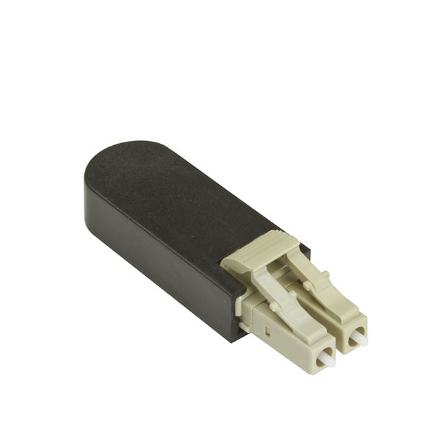 LC Multimode Fiber Optic Loopback Adapter Low Insertion Loss