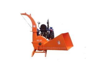 Quality 30 - 100HP 6 Inch Wood Chipper , 3 Point Hitch Self Feeding Chipper Shredder wholesale