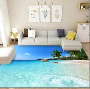 Quality 3D Sea Beach And Shell Household Bedroom Living Room Floor Carpet Special Style wholesale