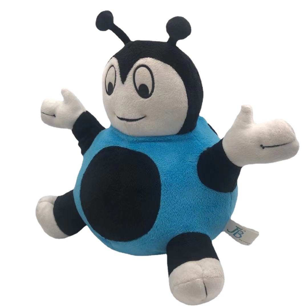 Children'S Soft Ladybird Plush Toy 30cm With No Deformation