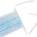 SGS Disposable Surgical Face Mask , Protective Mouth Mask Fiberglass free