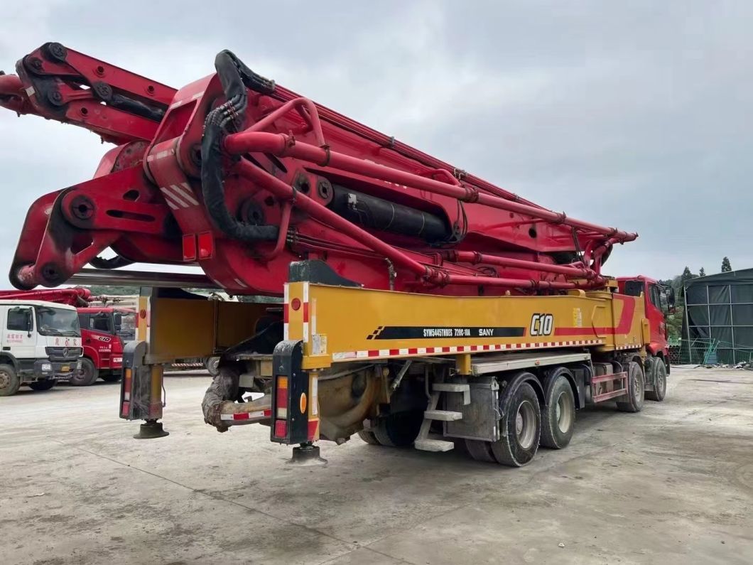 2021 SA Ny 60m Concrete Pump Truck Heavy Equipment Concrete Boom Pump Used Concrete Pump Truck