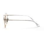 MD111 Stainless Steel Metallic Optical Frames Durable Frame Size 53-17-145