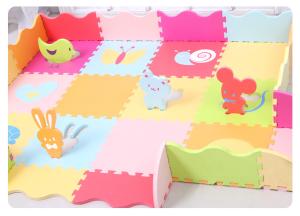 Quality Softer Children Puzzle Foam Mats Rails Design wholesale