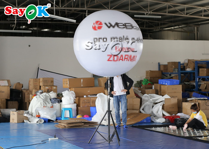 1.5m Advertising Inflatable Tripod Stand Led Light Balloon