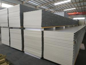 Quality Energy Saving EPS Sandwich Panel 1200mm Width 38 - 40kg/M3 Core Density wholesale