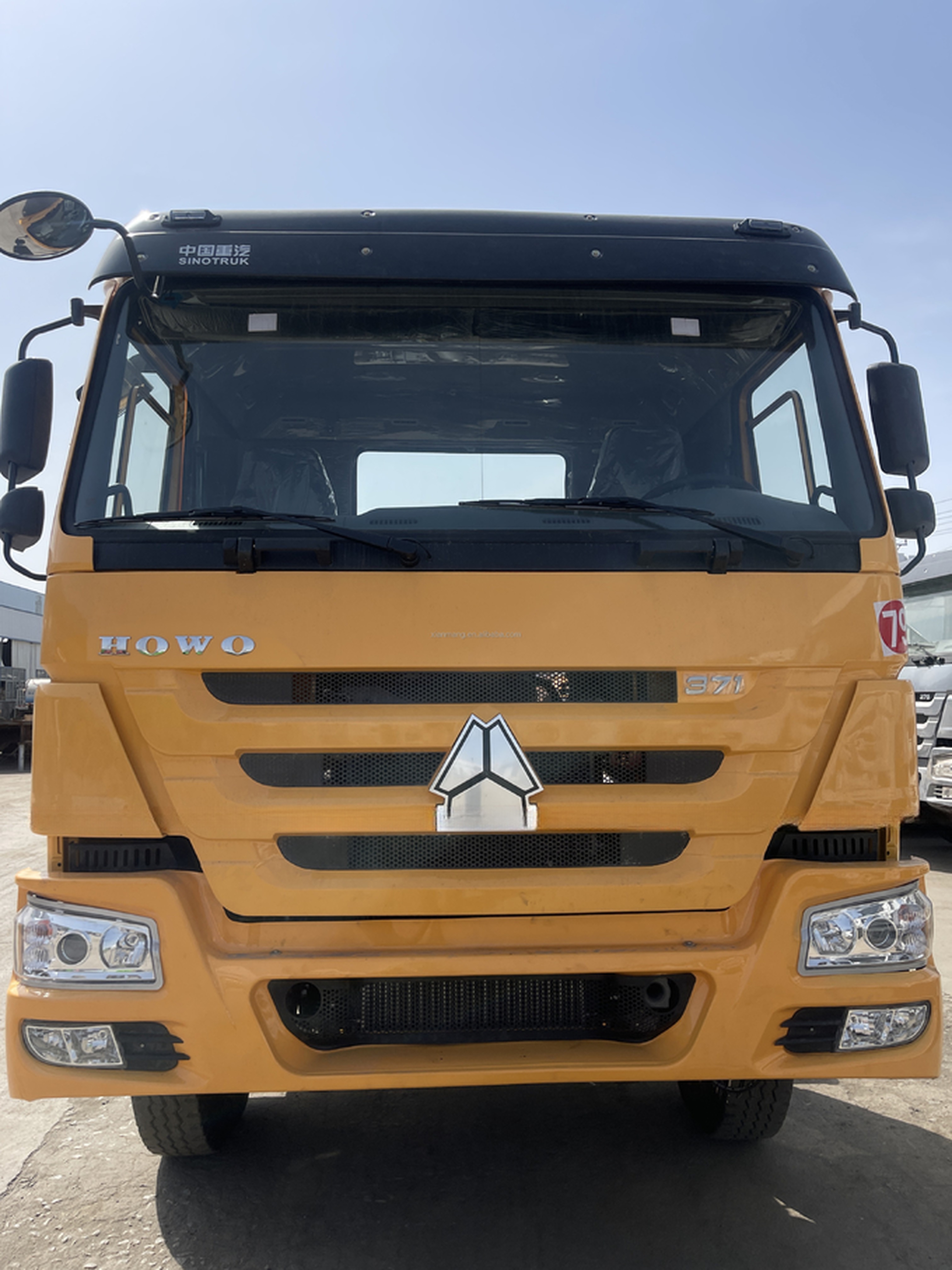 Diesel Fuel Type Howo 50 Ton Dump Truck 6x4 351-450hp For Mining Transportation
