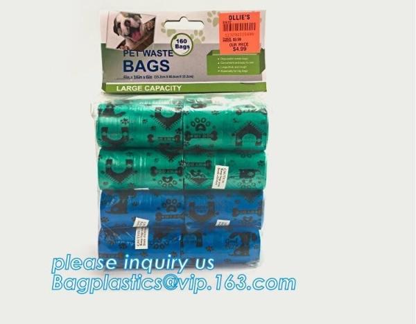 Disposable Dog Excrement Pop Shit Pet Trash Garbage Waste Disposal Dog Poop Bag,