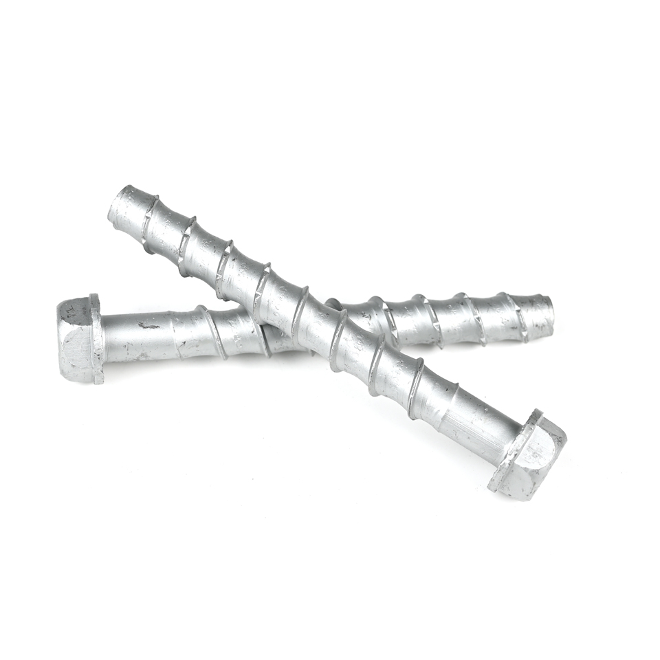 ZINC Finish Hex Head Concrete Screw Self Tapping Anchor Bolts for Strong Installation