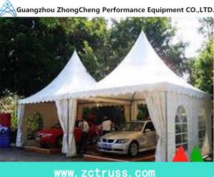 Quality Zhongcheng aluminum tent with withe roof wholesale