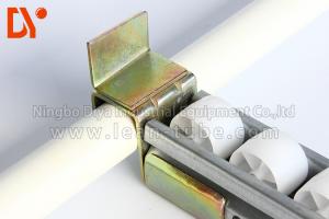 Quality Sheet Metal Industrial Roller Track , Work Table Mini Roller Track Anti - Corrosion wholesale