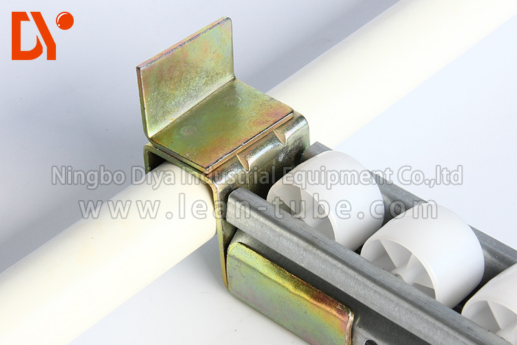 Anti Static Plastic Roller Track 4 Meters Length For Industrial Storage