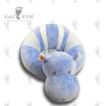 Huggable Newborn Sitting Chair Loveable Hippo Lounge Chair 56cm