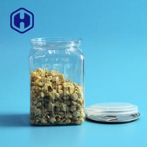 Quality EOE Disposable Plastic Food Cans 450ml Square PET Food Grade wholesale