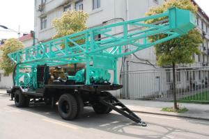 Quality High Speed Water Drilling Rig With Turnplate Rotary 11.6m Height Drill Tower wholesale