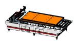 PVC HPL Hot Melt Laminator PUR Hot Melt Glue Machine 63KW 1300mm