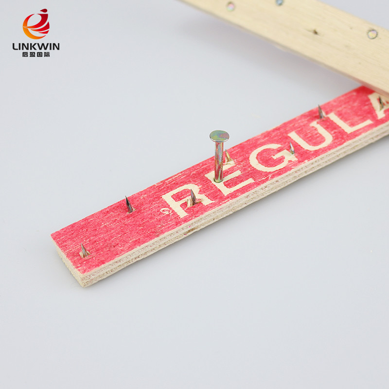 Heavy wooden peg simple installation wood carpet gripper for inner installing
