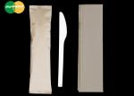 Disposable Plastic Knife Fork PLA Cornstarch Cutlery For Fast Food