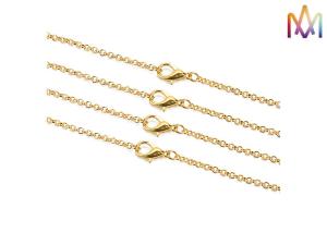 Quality 2m Length Fadeless Lobster Clasp Bulk Jewelry Chain wholesale