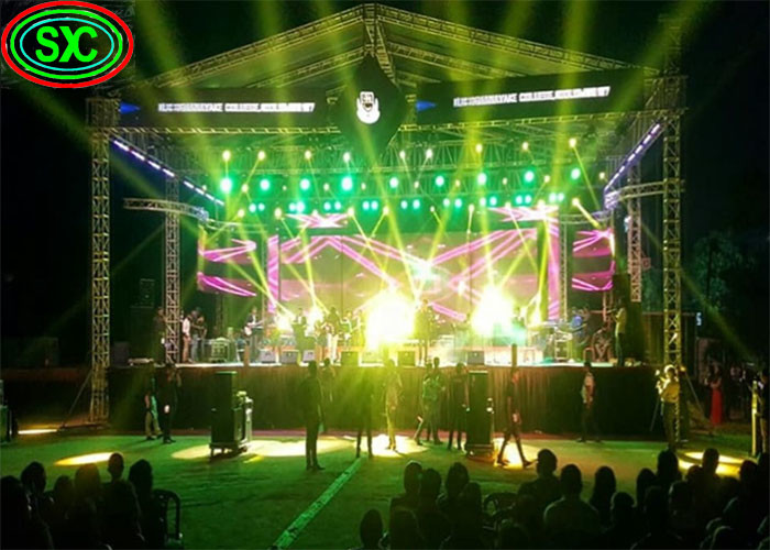 High Resolution IP65 Large Size Outdoor Full Color LED Display Video Wall For Outdoor Stage