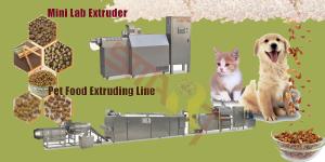 Quality Automatic Dry Dog 200kg / H Pet Food Extruder Machine wholesale