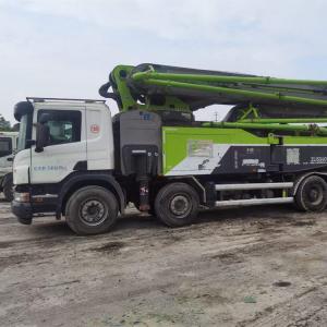 Quality Remote Controller Used Concrete Boom Pump Truck 4 Axle wholesale
