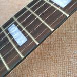 High quality hollow body jazz electric guitar, rosewood fingerboard black