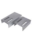 Aluminum Alloy Channel Steel Curtain Wall Hanger for Office Building Facade
