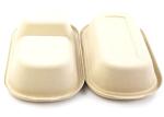 diaposable paper pulp take away food fruit contianer lunch box