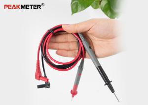 Quality Electrical Multimeter Test Probes Gold Plate Wire Pen Cable Red + Black wholesale