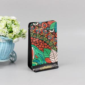 Quality Square Flat Bottom Side Gusset Pouch Doypack Zipper Plastic Bag wholesale