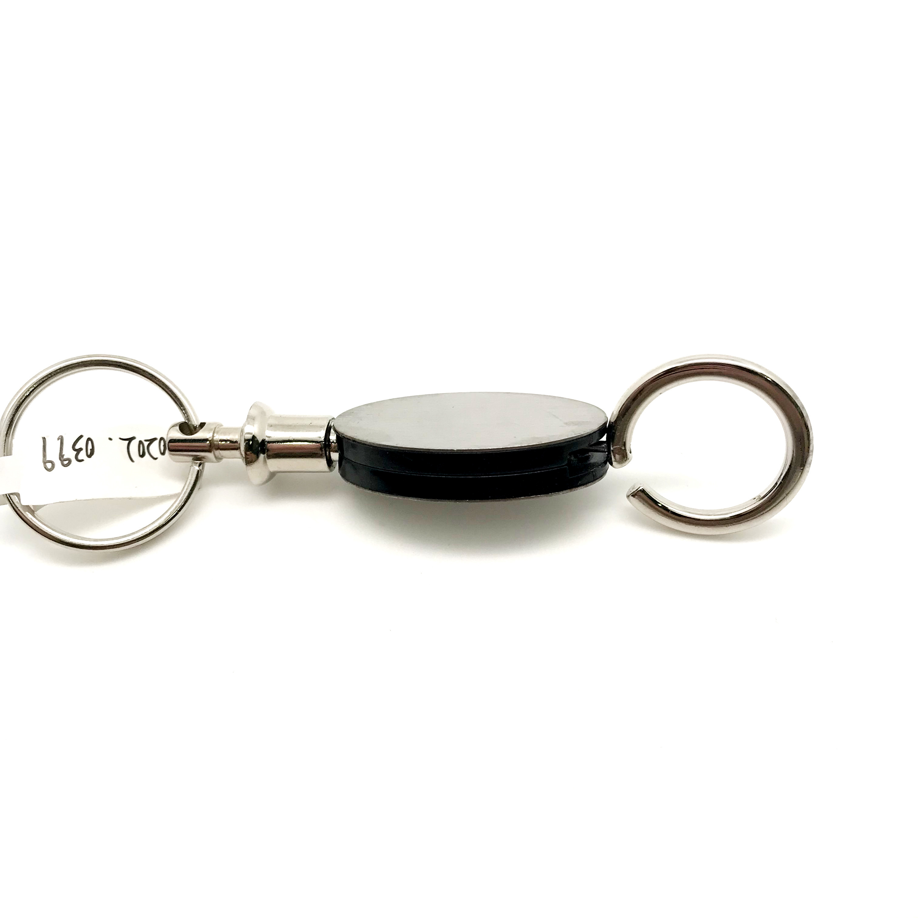 Plastic Metal Keychain Holder with 500 Pieces Minimum Order Quantity Required