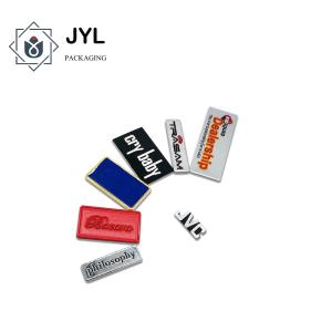Quality Self Adhesive Embossed Metal Stickers 3mm-4mm Thickness Zinc Alloy wholesale