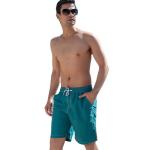 Men's Quick Dry Woven Beach Pants Solid Color Five Minute Shorts Surf Swim