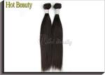 Peruvian Remy Virgin Human Hair Extensions , Silky Straight Wave