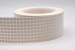 4mmx5mm Permanent Adhesive Label 1mil White Matte High Temperature Resistant