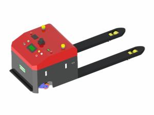 Quality Intelligent Pallet Mover AGV Laser Navigation Automated Forklift Trucks 0-60m/min wholesale