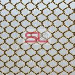 9mm Wire Pitch Aluminum Metal Coil Drapery Painting Lightweight
