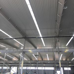 China High Insulated PIR Panel Pre Engineered Steel Structure Metal Food Workshop on sale