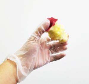 Quality Stretch Powder Free Vinyl Gloves / Odourless Disposable Food Serving Gloves wholesale