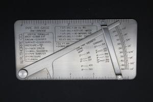Quality Universal Stainless Steel Welding Inspection Gauges / Pipe Pit Gauge wholesale