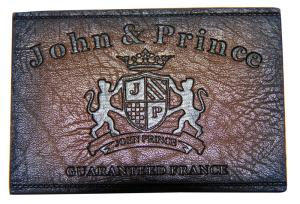 Quality Brown Embossed Leather Patches For Jeans With Personalized Logo wholesale