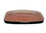 Transparent Cover Foldable PP Plastic Spectacle Case